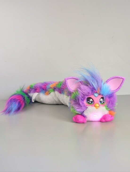 Furby Other - Long Furby DJ Interactive Plush Toy, Lights & Sounds, 32"